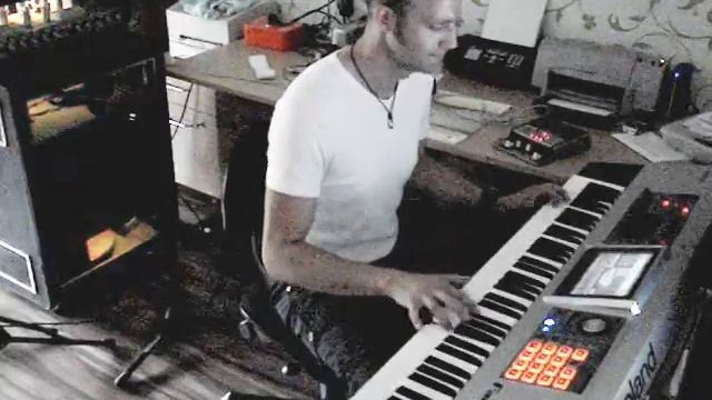 TRANCY-JAM by THOMAS VOGT on ROLAND FANTOM G7 ELKATONE 700 LESLIE & HAMMOND XM-1.mpg смотреть онлайн