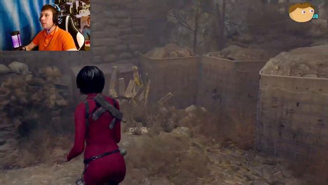 АДА СЕЛА НА ЛИЦО (Resident Evil 4 - Separate Ways #1) смотреть онлайн