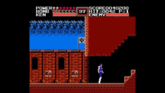 Game Survivor - Fist of the North Star (NES, 1987) смотреть онлайн