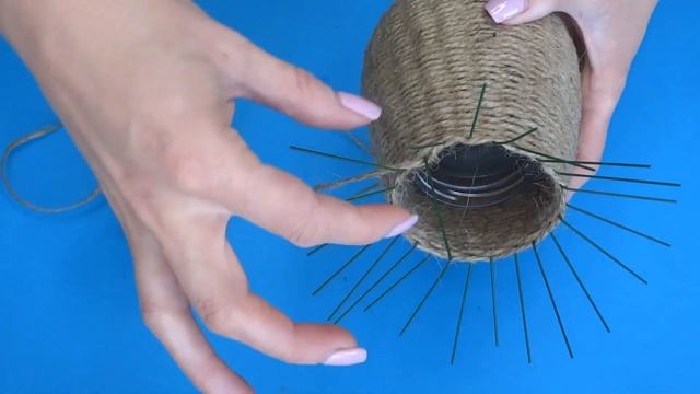 ЧУДОВА ІДЕЯ для ПОДАРУНКУ та ДЕКОРУ своїми руками / Jute craft idea смотреть онлайн