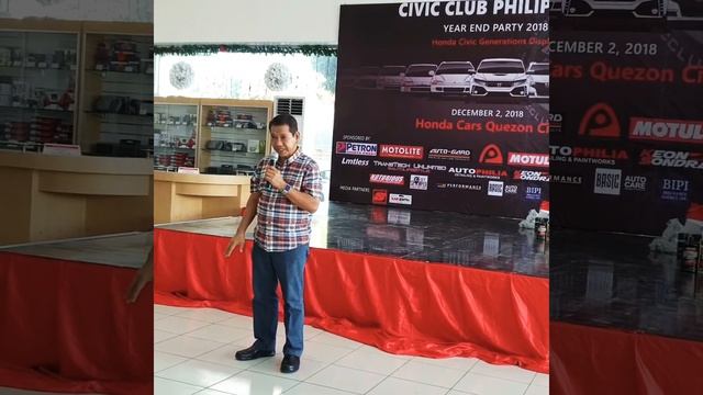 Civic Club Philippines Year end party 2018 смотреть онлайн