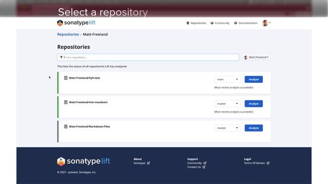 Sonatype Lift смотреть онлайн
