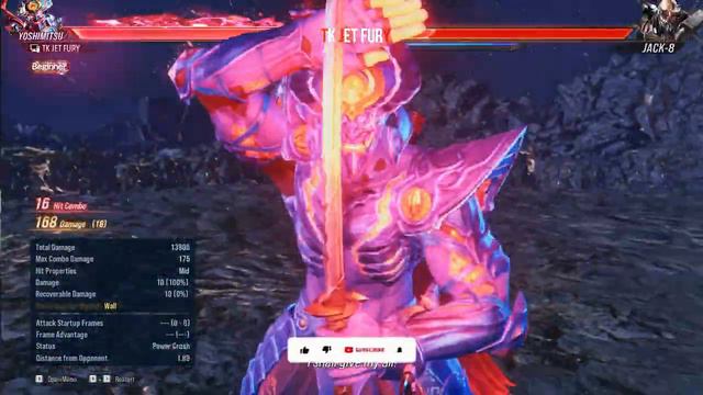 Tekken 8 Yoshimitsu Death Combo смотреть онлайн