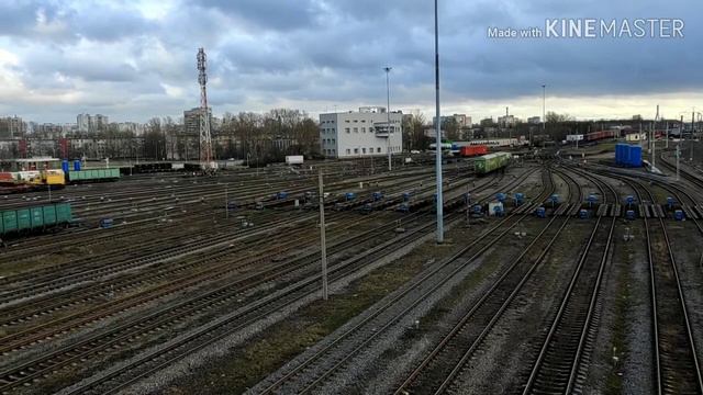 Сортировачная горка/станция Санкт-Петербурга. Сортировка на сортировочной станции. смотреть онлайн