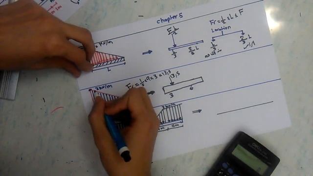 Ch5 - Equilibrium of a rigid body (types of distributed load ) смотреть онлайн
