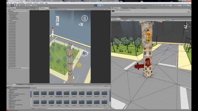 Spin Box - Android game made in Unity3D смотреть онлайн