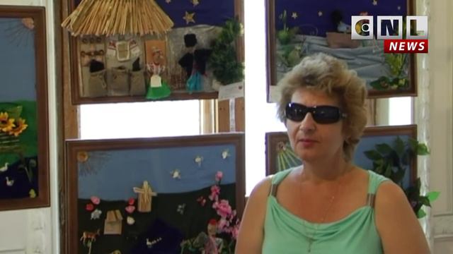 В Киеве прошла выставка незрячей художницы смотреть онлайн