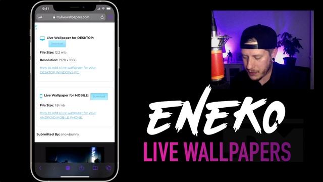 Eneko - Live Video Wallpapers Tweak On iOS 14 - iPhone / iPad смотреть онлайн