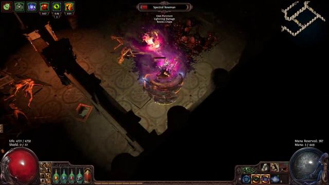 Path of Exile. 74 Corrupted map. Monsters Pack size + Fracture. Cyclone. Duelist. 91lvl смотреть онлайн