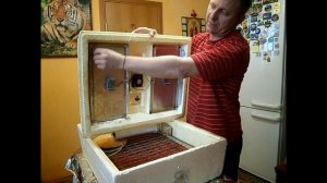 Инкубатор Золушка устраняем течь тэна.