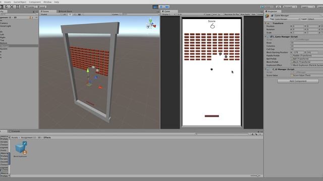 Breakout 3D - Unity Project смотреть онлайн