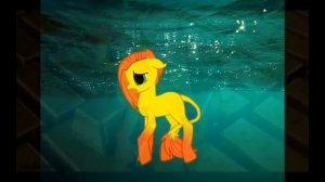 Пони клип "Золотыми рыбками быть не просто"