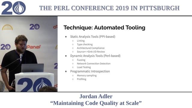 Jordan Adler - "Maintaining Code Quality at Scale" смотреть онлайн