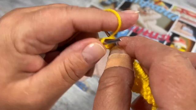 Вязальные советы. Красивая линия реглана со снятой петлей. Raglan line with the loop removed. смотреть онлайн