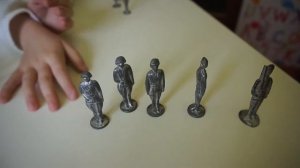 Советские солдатики. Игрушки  СССР. Оловянные солдатики.Коллекция моего папы.