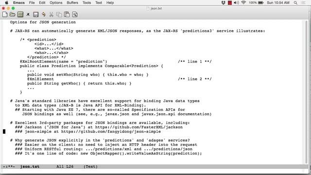 07 02 Options For JSON Generation смотреть онлайн
