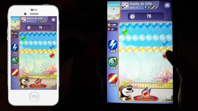 Talking Tom Bubble Shooter Character SAMURAI HANK unlocked  GAMEPLAY смотреть онлайн