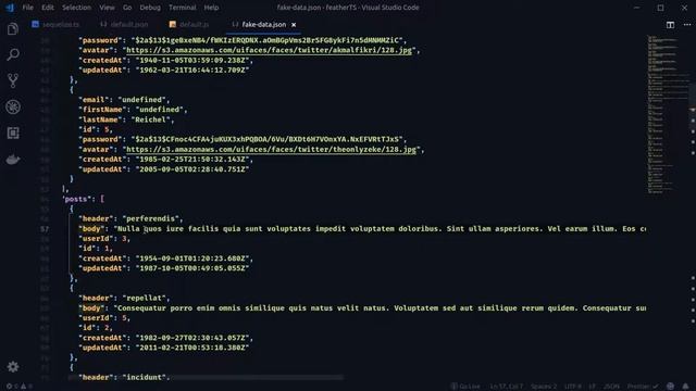 3 - Generating fake data ~ Feathersjs plus with TypeScript ~ Arabic смотреть онлайн