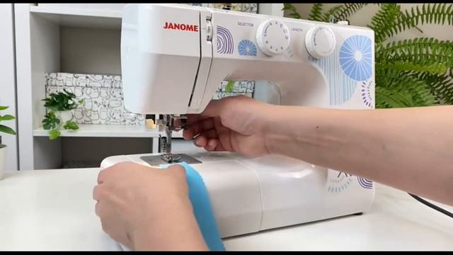 Janome XV-7. Подготовка машины к работе смотреть онлайн