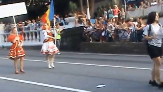 Сочи. IX Всемирные хоровые игры. Парад наций. 12 июля 2016 года. (2-я часть) смотреть онлайн