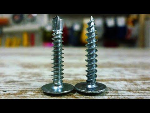 ЧЕМ ОТЛИЧАЕТСЯ САМОРЕЗ ПО МЕТАЛЛУ ОТ САМОРЕЗА ПО ДЕРЕВУ смотреть онлайн