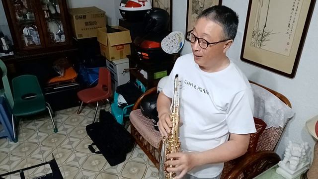 Moon River（Sax Man）soprano saxophone （G） смотреть онлайн