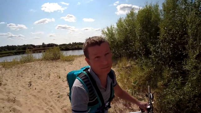 Велопрогулка до реки Кокшеньга и обратно. смотреть онлайн