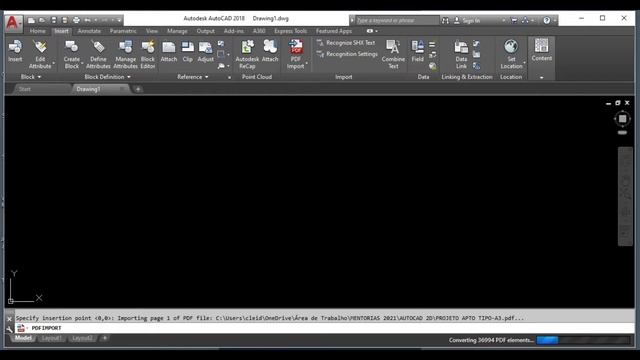 COMO TRANSFORMAR PDF EM ARQUIVO DWG #autocad #cursoautocad смотреть онлайн