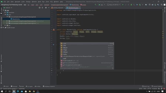 Membuat Project Kondisional dengan Tipe Data String dengan Android Studio смотреть онлайн