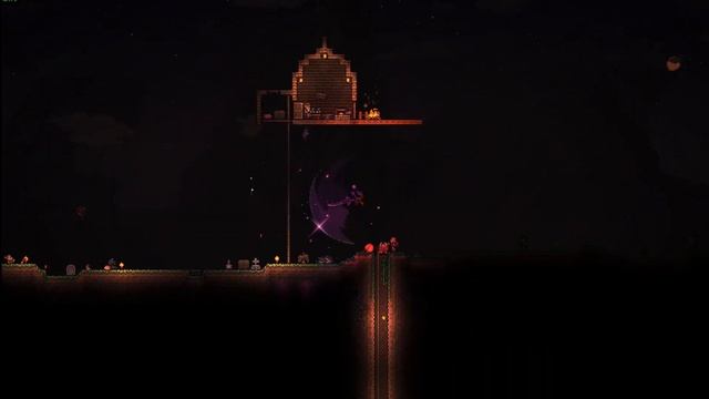 О Кровавой Луне . Террария 1 .4 .4. Гайд для новичков и не только. смотреть онлайн