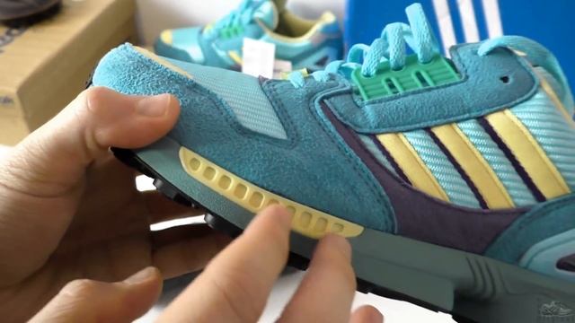 Обзор кроссовок Adidas ZX8000 OG Light Aqua 2019 смотреть онлайн