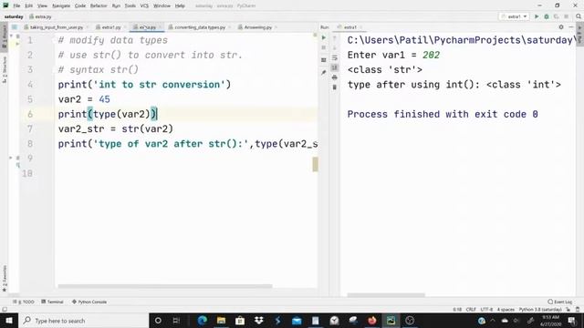 Python for beginners|#10 Casting of Data, Type Casting, Data Type conversions смотреть онлайн
