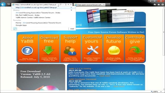 Installing YaBB 2.5.2 смотреть онлайн