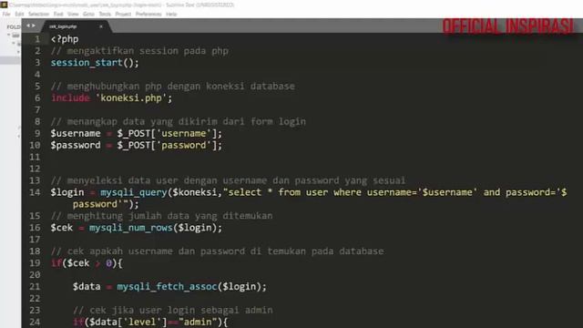 How to Create Multi user level login php and mysqli ||Cara Membuat Login Multi Level PHP dan MySqli смотреть онлайн