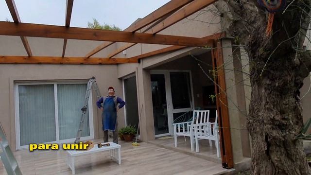 Como hacer una pérgola en madera (paso a paso) смотреть онлайн