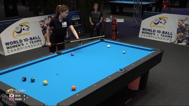 Seo Seoa vs Allison Fisher ▸ Predator World Women's 10-Ball Championship смотреть онлайн