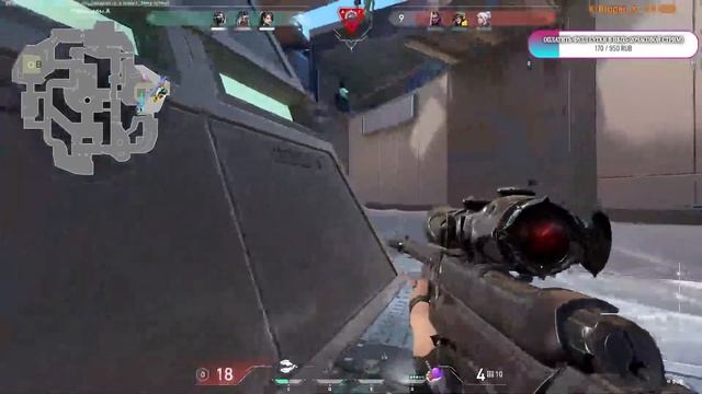 Играем в валорант в новогодней шапке Шрёденгера. Отдыхаем в анранкеде смотреть онлайн