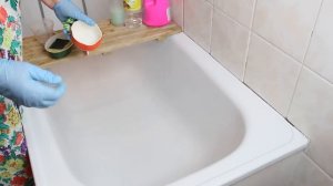 Как отмыть чугунную ванну от налета в домашних условиях