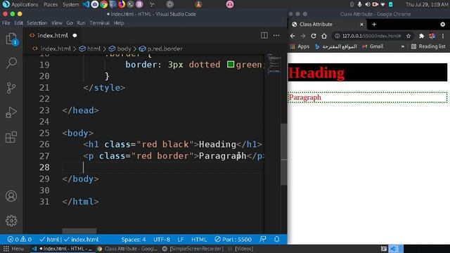 What is HTML Class Attribute? web development for beginners, online Academy. смотреть онлайн