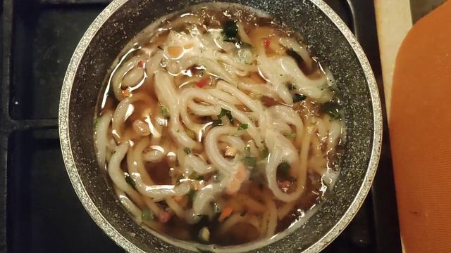 Лапша Удон со вкусом морепродуктов и не только Seafood Flavor Fresh Udon
