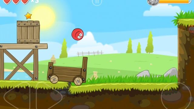 Red Ball 4 - учимся проходить 6- й уровень смотреть онлайн