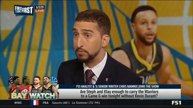 First Things First | Cris react to Raptors seeking first title in franchise history tonight in Gm 6 смотреть онлайн
