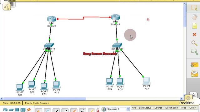 Cisco Rip,Dhcp and two router network in HD смотреть онлайн