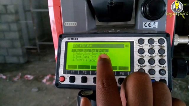 FILE TRANSFER PROCESS TOTAL STATION TO TOTAL STATION смотреть онлайн