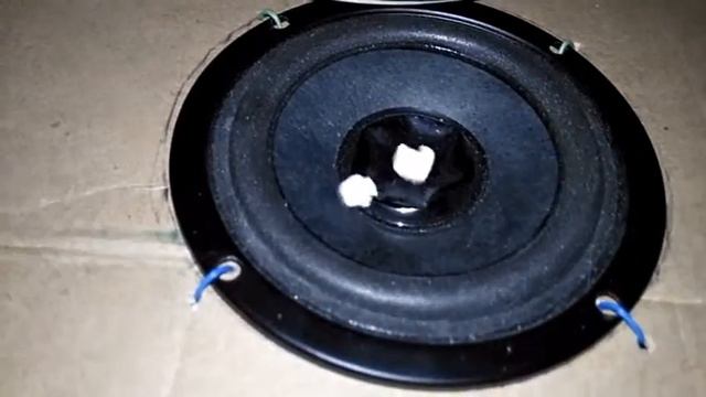 сабвуфер из картона /  Cardboard Subwoofer Box