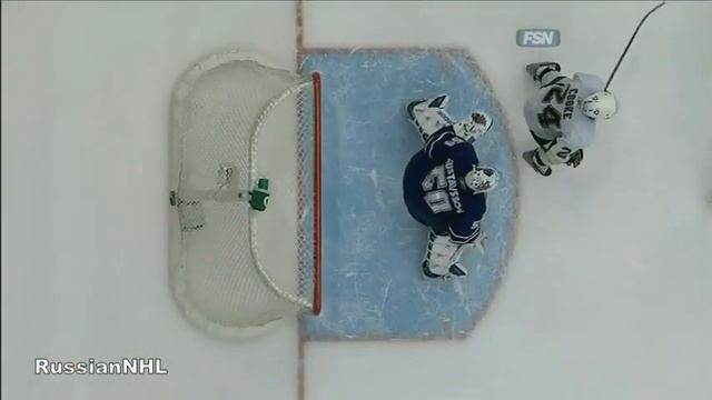 Sergei Gonchar scores vs Leafs, goal was rewarded after a review (9 jan 2010) смотреть онлайн