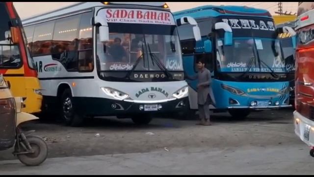 Sada Bahar Daewoo Bus Service | Bus Review | @PKBUSES смотреть онлайн