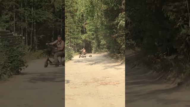 Прицеп для электросамоката Kugoo M4 Pro своими руками