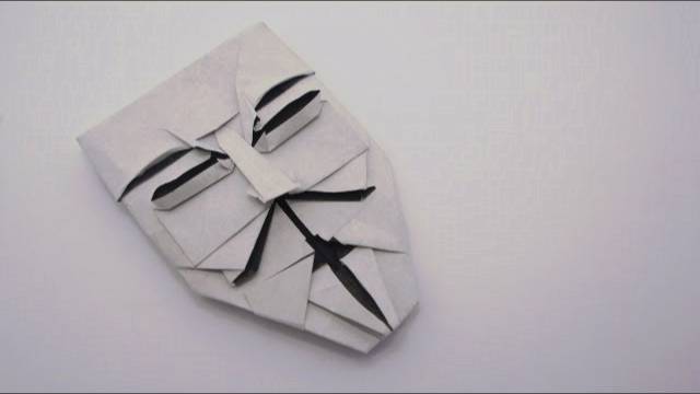 Origami Guy Fawkes Mask (Brian Chan)