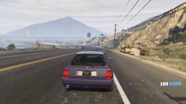 Lancia Delta HF Integrale BOOST 450HP - GTA 5 Test Drive end top speed смотреть онлайн